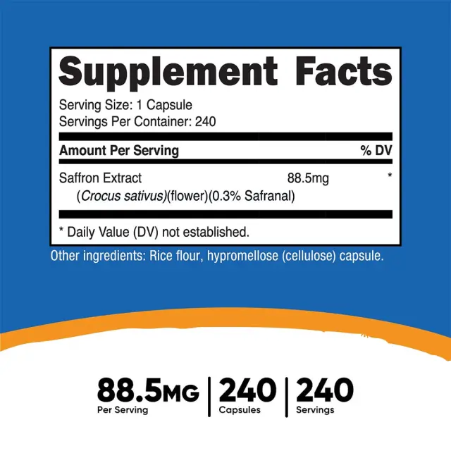 Nutricost Saffron Extract Capsules 2