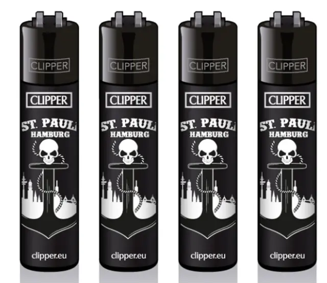 Clipper Αναπτήρας Μεγάλος - Anker Skull St. Paul