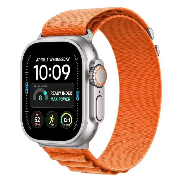 Tech-protect Nylon Pro Apple Watch 8 / 9 / 10 / 11 / 12 / Se / Ultra (44 / 45 / 46 / 49 Mm) Orange 3