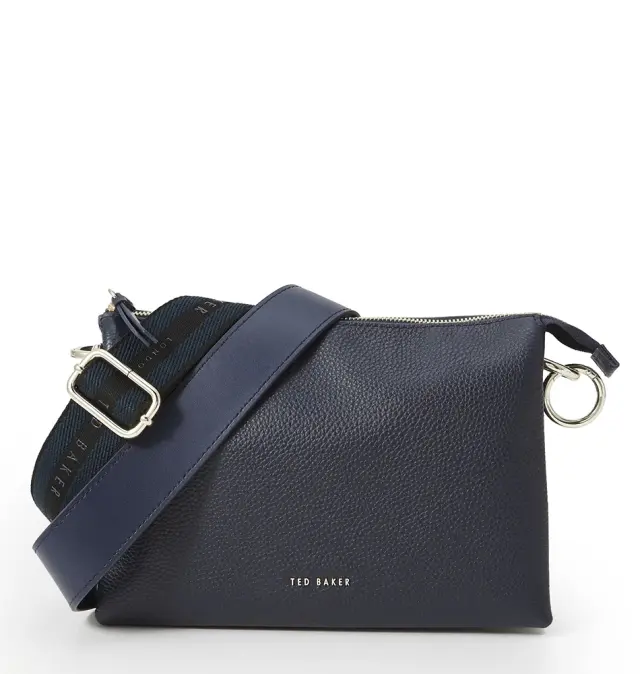 Τσάντα TED BAKER Darcevy Webbing Leather Bag 257442 Μπλε