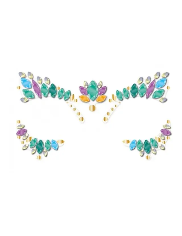 Avenir Face Gems Φτερά ΠΟΛΥΧΡΩΜΟ - One Size 3