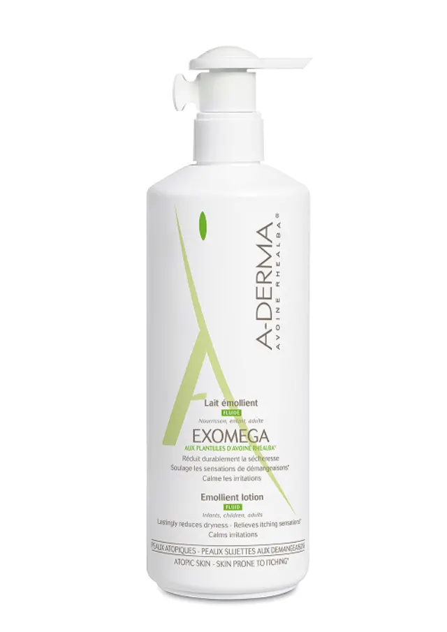 A-Derma Exomega Control Emollient Lotion Μαλακτικό Γαλάκτωμα Προσώπου/Σώματος για το Ατοπικό Δέρμα, 400ml