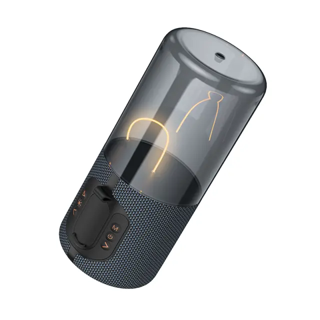 Φορητό Ηχείο Wireless Hoco BS64 Rocker V5.4 TWS 5W 1200mAh FM Micro SD USB AUX Μπλε