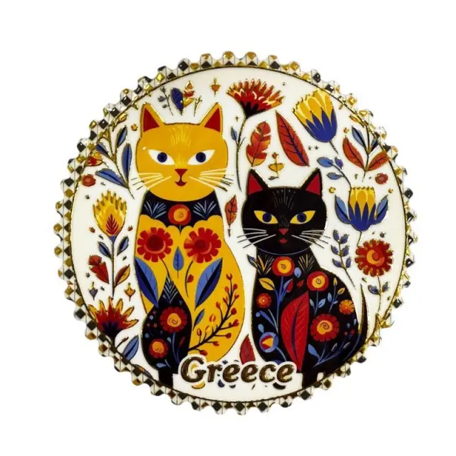 Σετ σουβέρ Greece 4τμχ - Coaster set 4pcs 026058 2