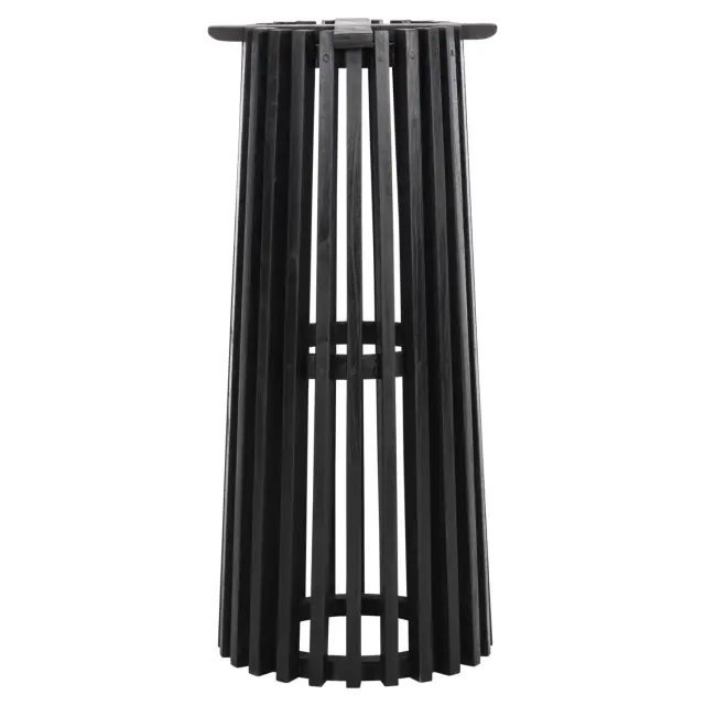 ΒΑΣΗ BAR STAND ΕΣΩΤ.ΧΩΡΟΥ ΜΕΣ.ΥΨΟΥΣ ΣΤΡΟΓΓΥΛΗ FB99857.12 MINDI ΞΥΛΟ ΣΕ ΜΑΥΡΟ Φ40x90Υεκ. 3