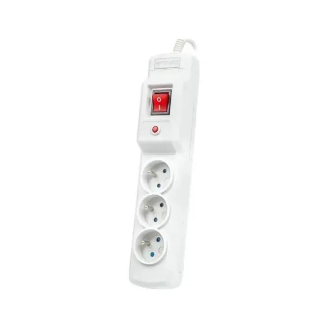 Armac Power Strip Multi M3 3-socket Surge Protection 5m White (M3/50/SZ)