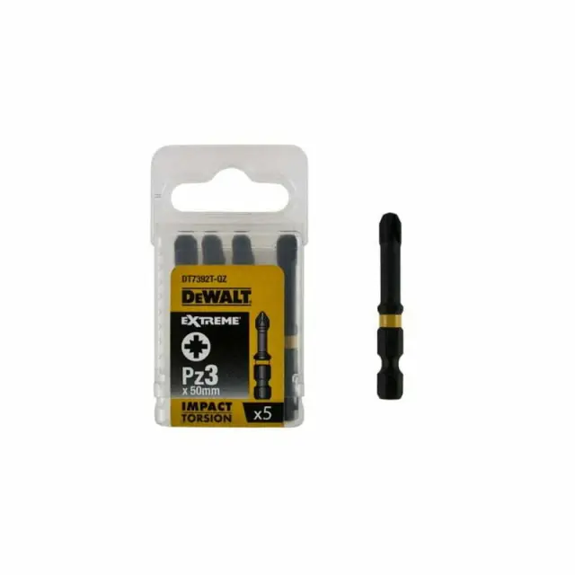 Dewalt DT7392T - Σετ Μύτες PZ3 x 50mm 5 TEM.