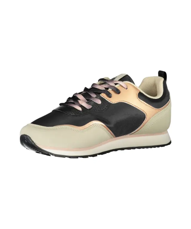 U.S. Polo Assn. - Γυναικεία Sneakers Nobik NOBIK010KCNH3F-BLK-BEI Μαύρο/Μπεζ - 35 3