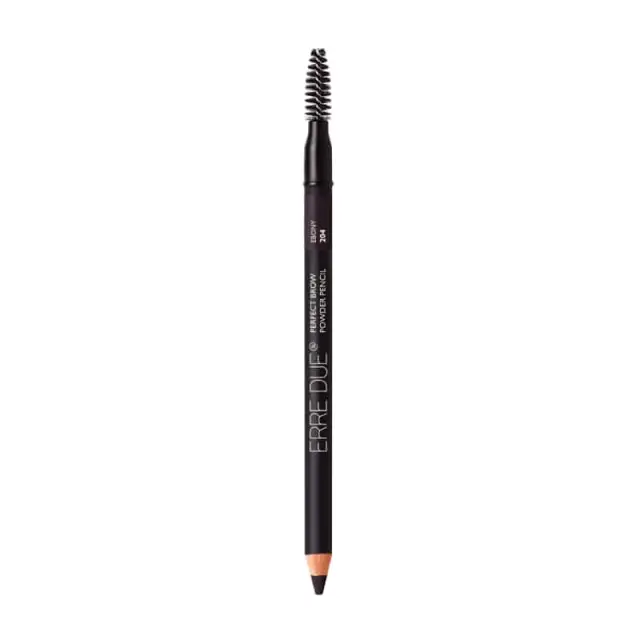 Erre Due Perfect Brow Powder Pencil Μολύβι Φρυδιών - 204 Ebony