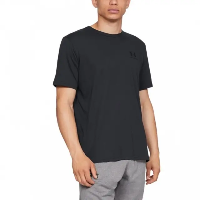 Under Armour Men's Sportstyle Left Chest Shortsleeve T-Shirt Μαύρο 1326799-001 (Under Armour) - Medium
