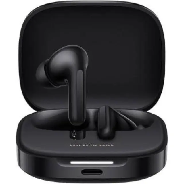 Xiaomi Redmi Buds 6 Bluetooth Handsfree Ακουστικά με Αντοχή στον Ιδρώτα και Θήκη Φόρτισης Night Black