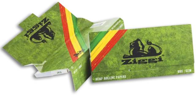Ziggi URS Χαρτάκια - Hemp - King Size Slim με Τζιβάνες 2