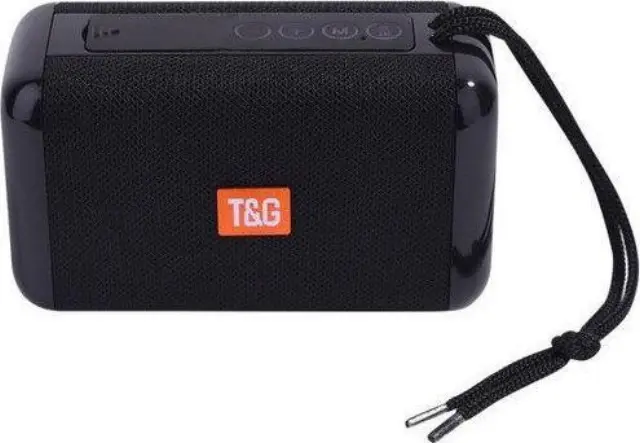T&G TG-163 Ηχείο Bluetooth 5W Pink/Grey