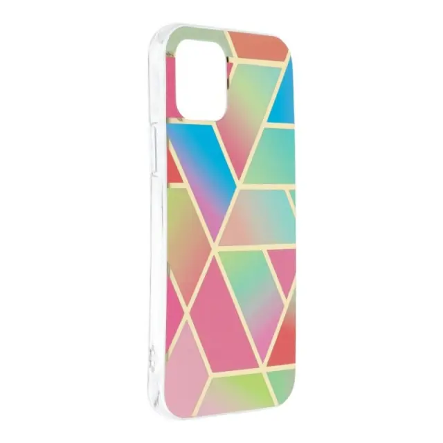 Cosmo Marble Silicone Case Θήκη Σιλικόνης Για Apple iPhone 12/12 Pro - Πολύχρωμο Μάρμαρο OEM