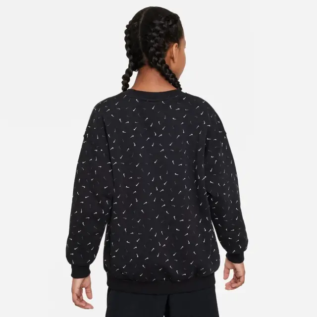 Nike Fleece ΠΑΙΔΙΚΗ ΜΠΛΟΥΖΑ (FD2943-010) - Μαύρο 3