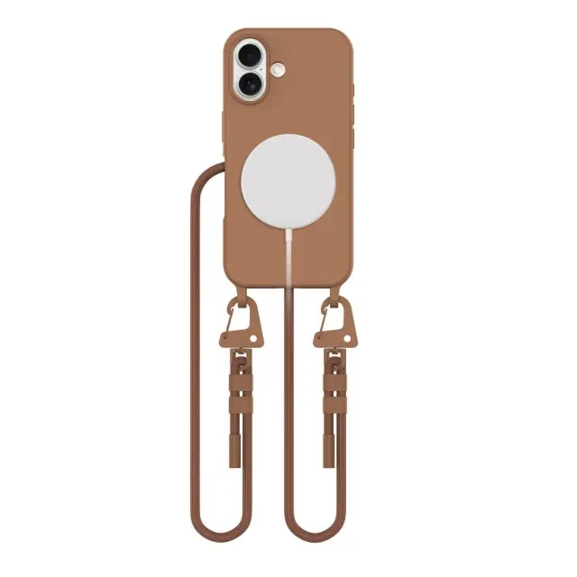Tech-Protect® Magnecklace MagSafe Θήκη για iPhone 16- Brown