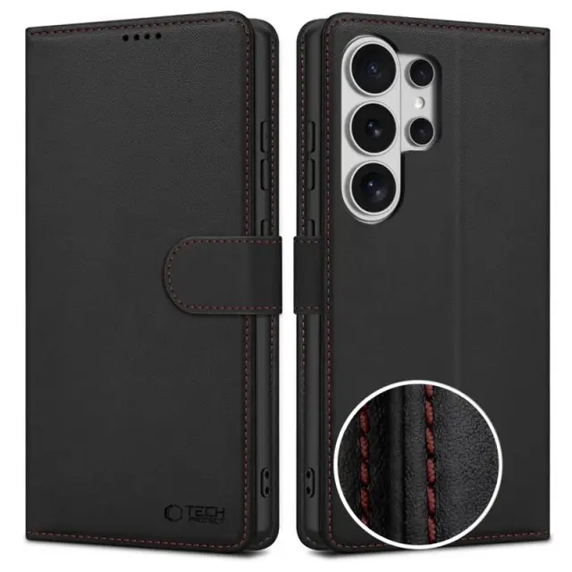 TECH-PROTECT WALLET GALAXY S26 ULTRA BLACK/RED