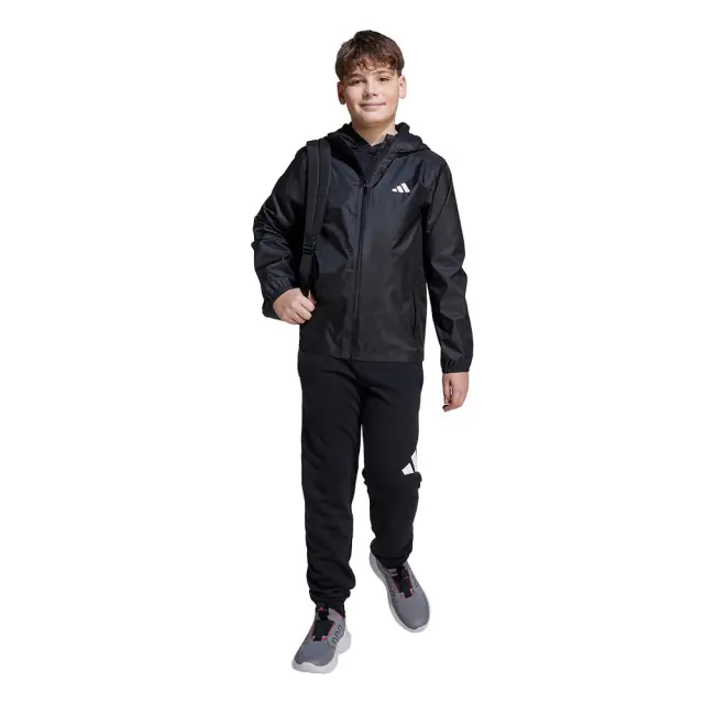 adidas Sportswear Youth Rain Jacket Μαύρο JL9046 (adidas Sportswear) 3