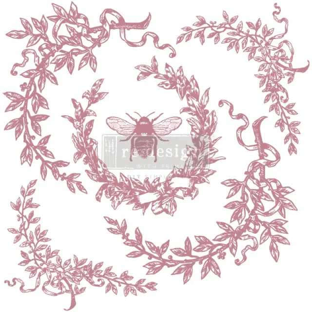 Σφραγίδα Re-design, French Laurels, 30,5x30,5cm