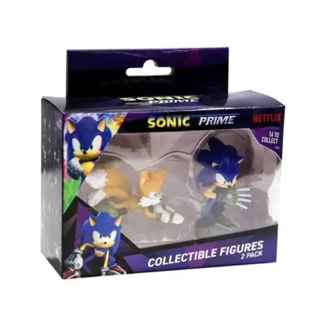 PMI Sonic Prime Collectible Figures 2 Pack (τυχαία επιλογή) (SON2015)