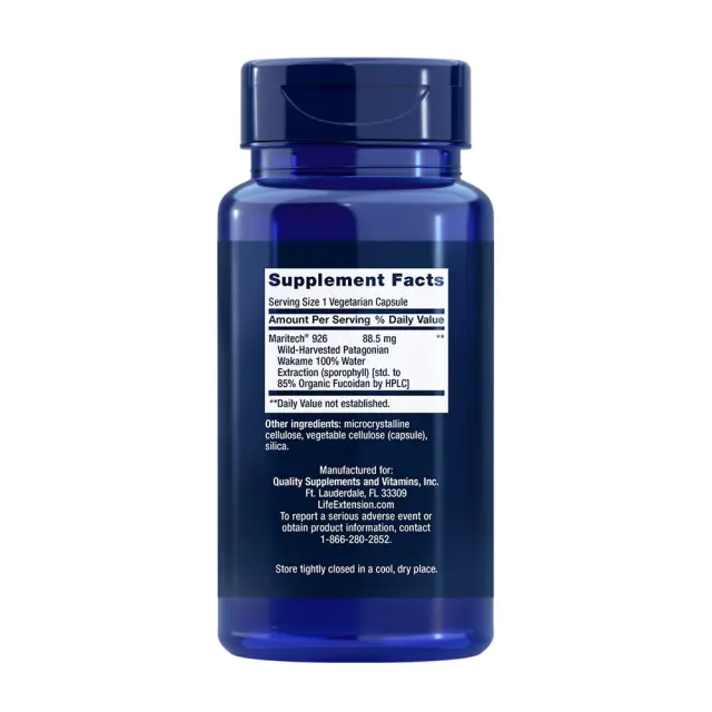 Life Extension Optimized Fucoidan with Maritech 2