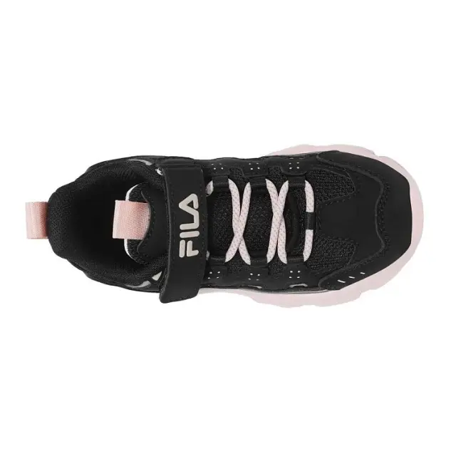 Βρεφικό Παπούτσι για Κορίτσι Fila Memory Spinel V Black (Μεγέθη 22-27) ΜΑΥΡΟ 3