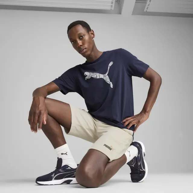 Puma Ess 2 Color Logo Short (684715-87) - Μπέζ - S 2