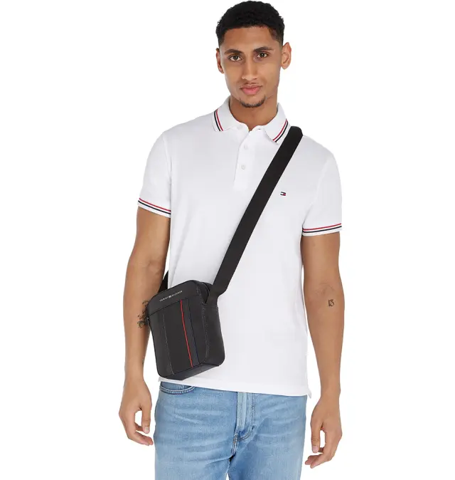 Τσαντάκι TOMMY HILFIGER TH Mixed Reporter 13300 Black 3