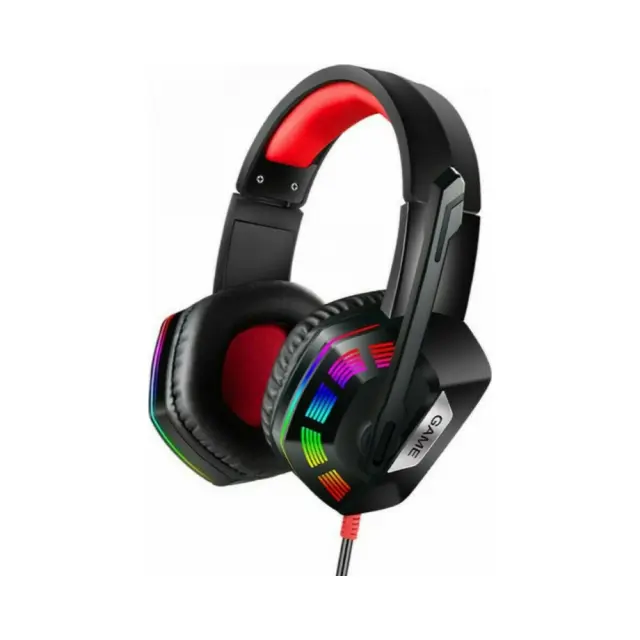 Andowl Q-E6 Over Ear Gaming Headset με σύνδεση 3.5mm / USB 2