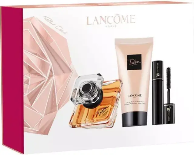 Lancome Tresor Set L'Edp 30ml & Body Lotion 50ml & Hypnose Mascara 2ml