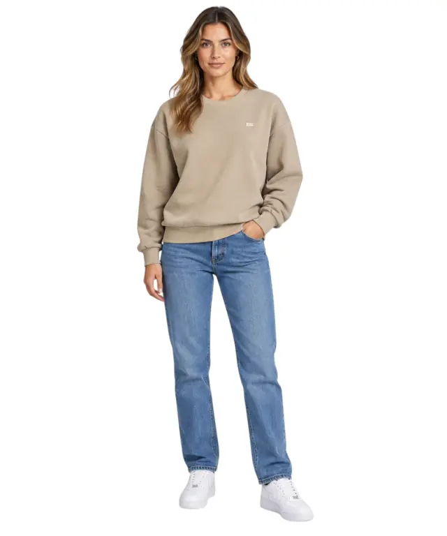Norway Nautical School - Γυναικεία Μπλούζα Φούτερ 869003-KHAKI Μπεζ 2