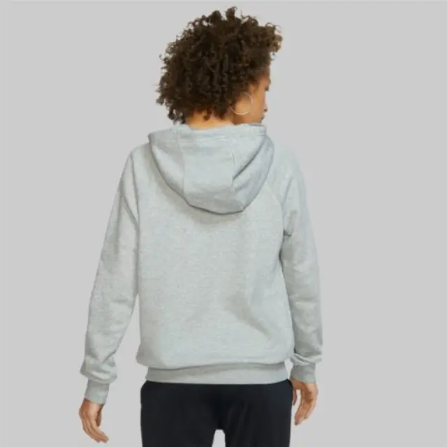 Nike Sportswear Essential Fleece Hoodie (BV4126-063) - Γκρί - L 2