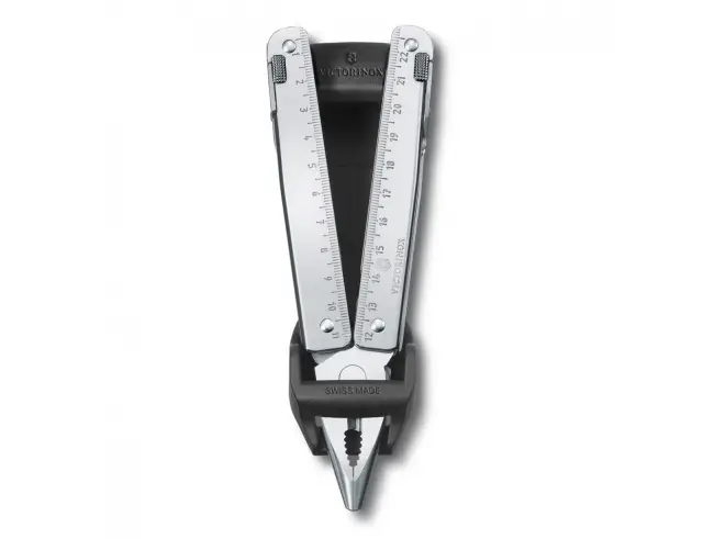 Ελβετικό Πολυεργαλείο Victorinox Swiss Tool X με εξάρτημα ζώνης, 26 λειτουργίες και μήκος 11.5cm - Silver 3.0327.H 3
