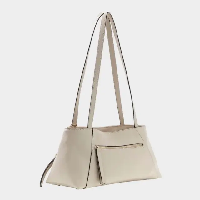 Guess - Γυναικεία Τσάντα Ώμου Devon HWBG9745090-LTA Μπεζ 2