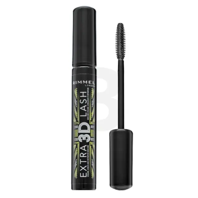Rimmel London Extra 3D Lash Mascara mascara for length and curves eyelashes Black 8 ml