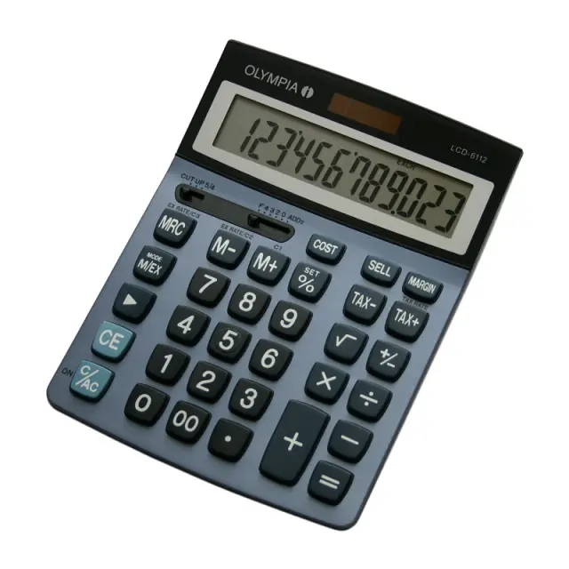 Αριθμομηχανή Γραφειου Olympia Lcd-6112