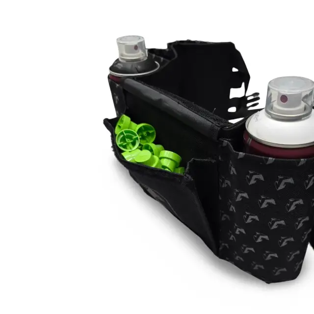 3DeeMurals Graffiti Spray Can Belt – 6 Cans Premium 2