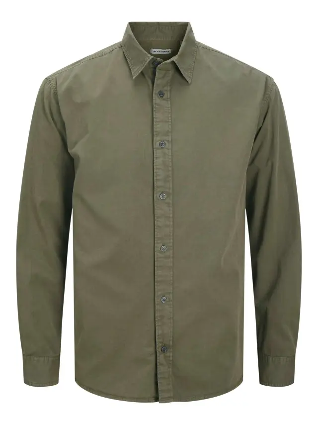 JJECHARGE FADED SHIRT LS SN Dusty Olive