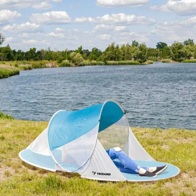 Trizand Σκίαστρο παραλίας pop Up 2 ατόμων 190x120x90cm 3