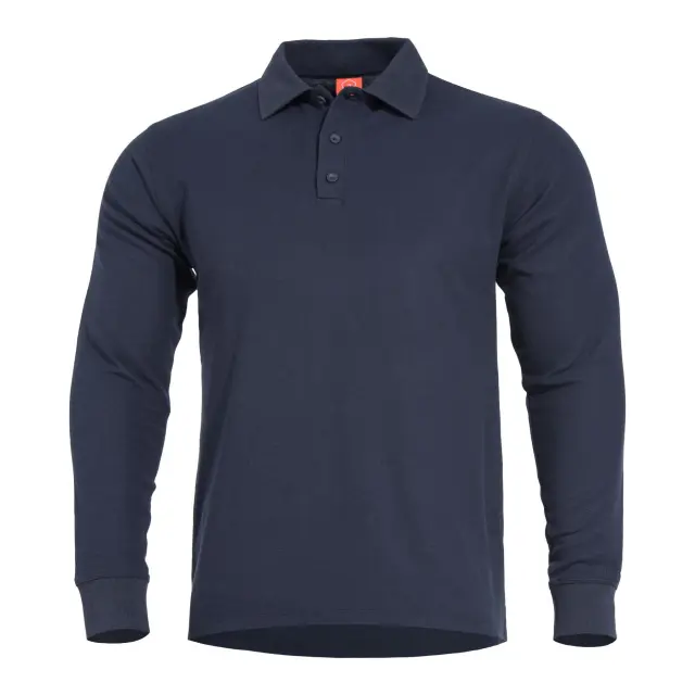 ANIKETOS LONG POLO K09013 05-Navy Blue