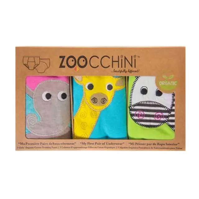 Zoocchini Παιδικό Σετ με πάνες-Βρακάκια πλενόμενα ZOO13004 - 3-4Ε