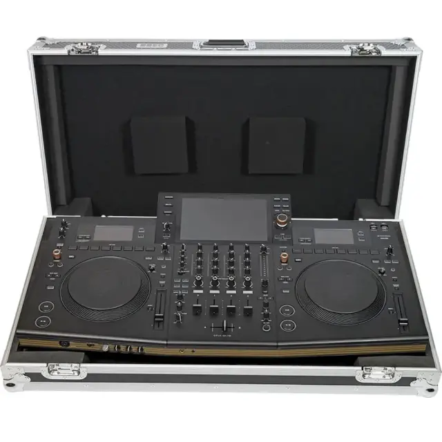 WALKASSE WMC-PRODJOPUSQUAD Flight case All-in-one DJ System Pioneer OPUS-QUAD Silver (Wheels)
