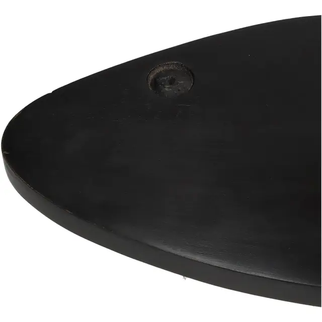 Επιφάνεια Κοπής Ψάρι Μαύρο Ξύλο 39.5x15.6x1.5cm 3