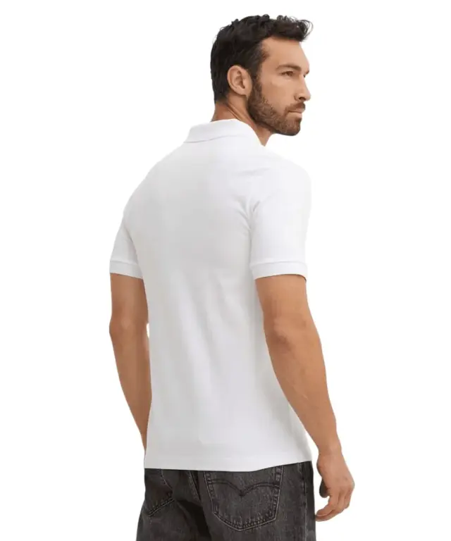 Hugo Boss - Ανδρικό Polo T-shirt Passenger Slim Fit 50507803-100 Λευκό - M 2