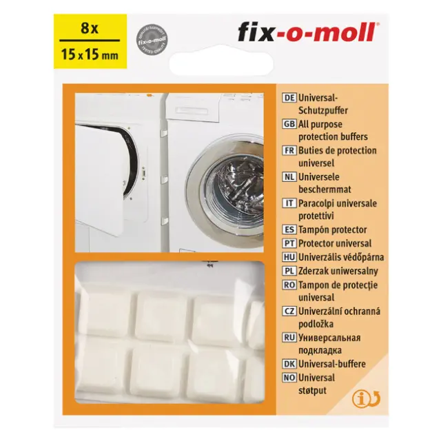 Προστατευτικό Αυτόκολλητο Λευκό 18x18x75mm 8Τμχ 2