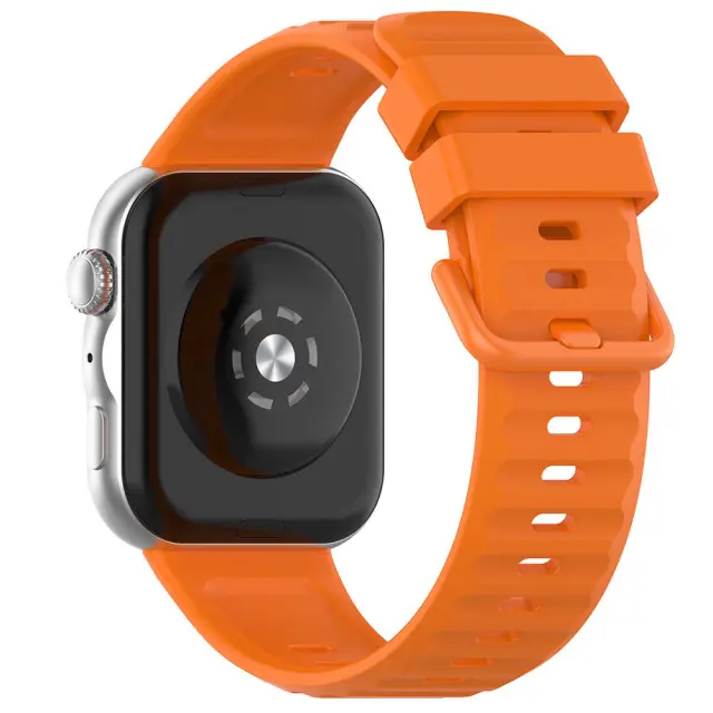 Techsuit - Watchband (W082) - Huawei Watch Fit 3 / Fit 4 / Fit 4 Pro / Fit 5 / Fit 5 Pro - Orange 2