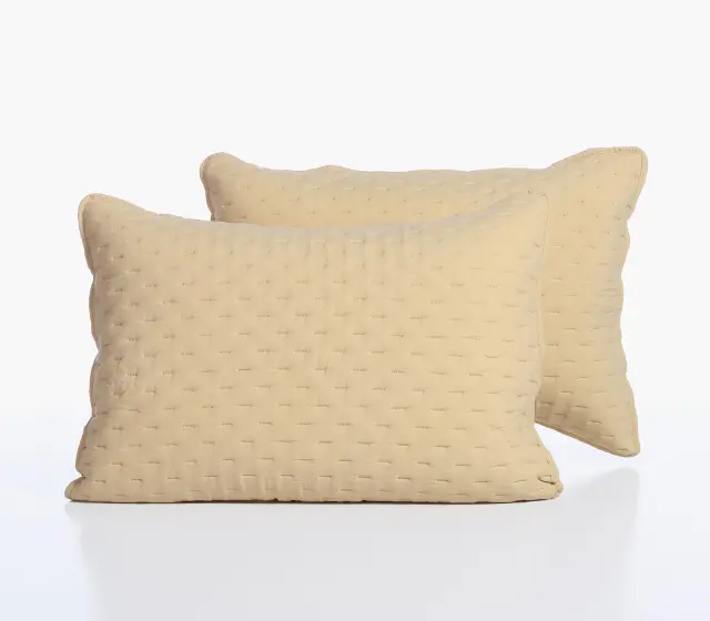 Nef-Nef Homeware Μαξιλαροθήκες Σετ 2 Τεμαχίων Adelle Butter 52x72 Yellow