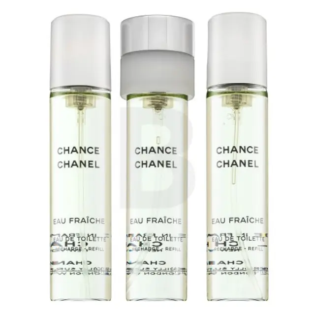 Chanel Chance Eau Fraiche - Refill Eau de Toilette for women 3 x 20 ml