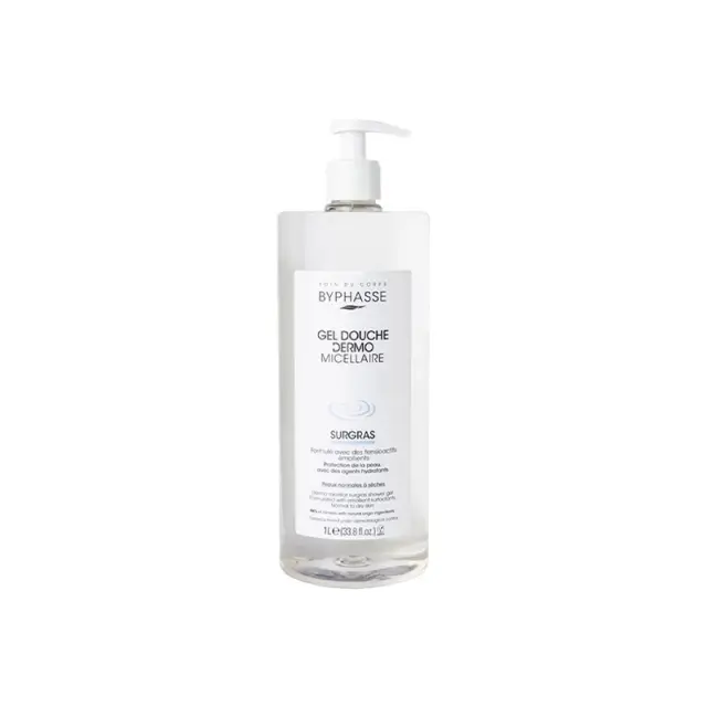 Byphasse dermo Micellar Shower Gel Surgras Normal to D