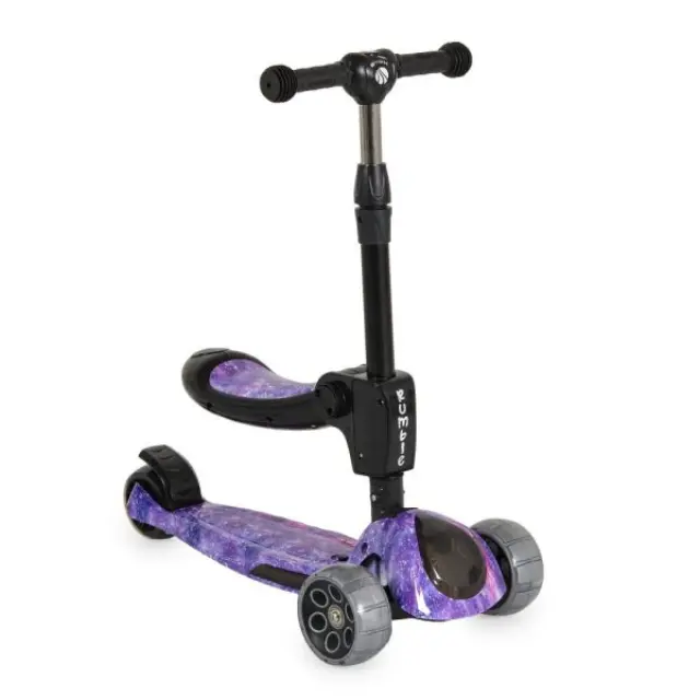 Byox Αναδιπλούμενο Τρίτροχο Πατίνι Rumble Purple Dream 3800146229658